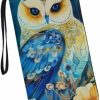 Hot Allinterest Allinterest Cartoon Fox Women Wallet Fashionable Design Pretty Patterns Zip Around Clutch Purse With Wristlet Strap