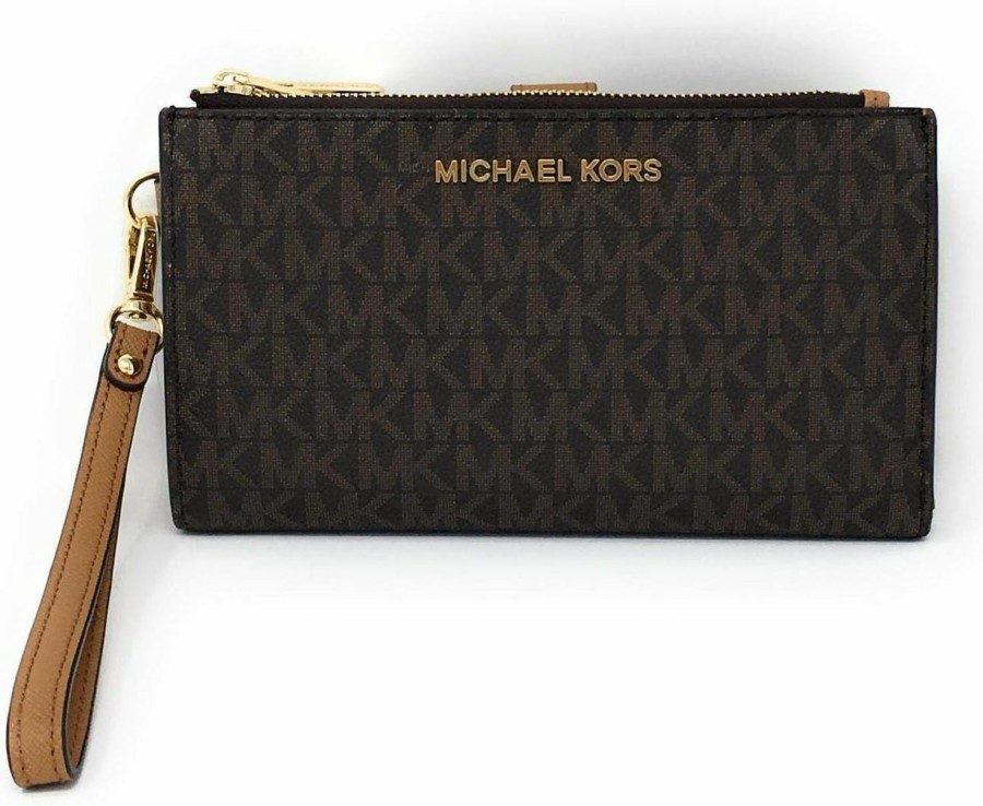 Online Michael Kors Michael Kors Women'S Jet Set Travel Double Zip Wristlet