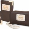 Online MKF Collection Mkf Collection Women'S Travel Gift 3 Piece Set - Wristlet Wallet -Passport Holder - Luggage Name Hang Tag