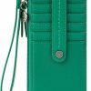 New The Sak The Sak Kira Leather Card Wristlet, Clover