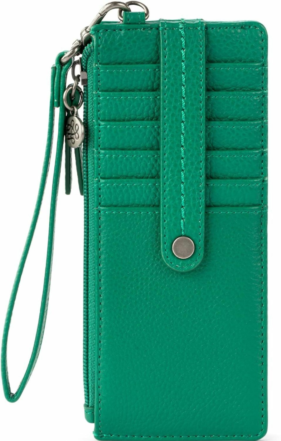 New The Sak The Sak Kira Leather Card Wristlet, Clover