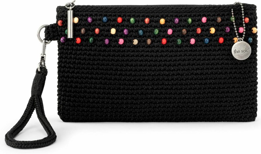 Online The Sak The Sak Vita Wristlet In Crochet, Single Wrist Strap