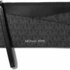 Best Michael Kors Jet Set Medium Logo Crossover Wristlet