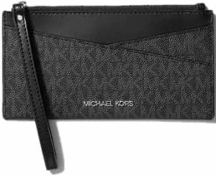 Best Michael Kors Jet Set Medium Logo Crossover Wristlet