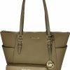 Clearance Michael Kors Michael Kors Charlotte Large Zip Tote Bundled With Matching Continental Wristlet And Purse Hook