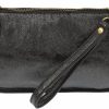 Clearance Joy Susan Joy Susan Ladies Crossbody Wristlet Clutch Lustre Lux - Black