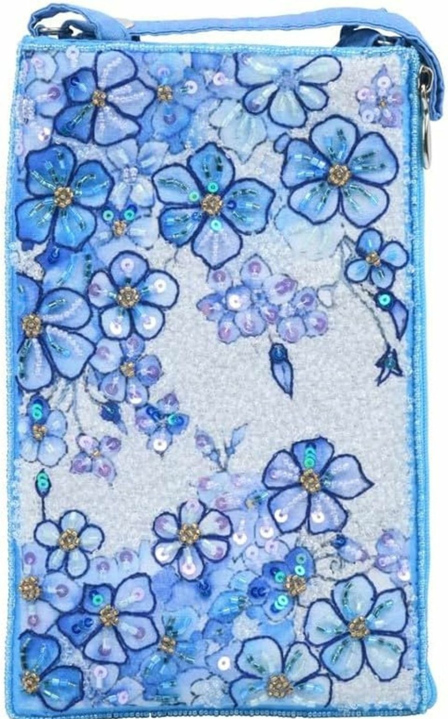 Clearance Bamboo Trading Bamboo Trading Club Bag Pretty Petals, Blue