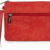 Online Buckle-Down Buckle Down Disney Wallet, Double Pocket Wristlet, Profile And Script Single Line Debossed, Red, Vegan Leather, Mickey Mouse