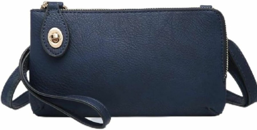 Best JEN & CO. Jen & Co. Kendall Crossbody Bag For Women - Vegan Leather Wristlet Purse, Small Purses For Party, Clutch Bags