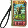 Hot Sleepyville Critters Sleepyville Critters Call Of Cthulu Wristlet Wallet For Women, Features Credit Slots And Id Slots